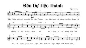 đến dự tiệc thánh