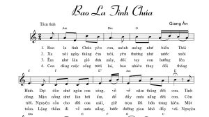 Bao la tình chúa yêu con Giang Ân