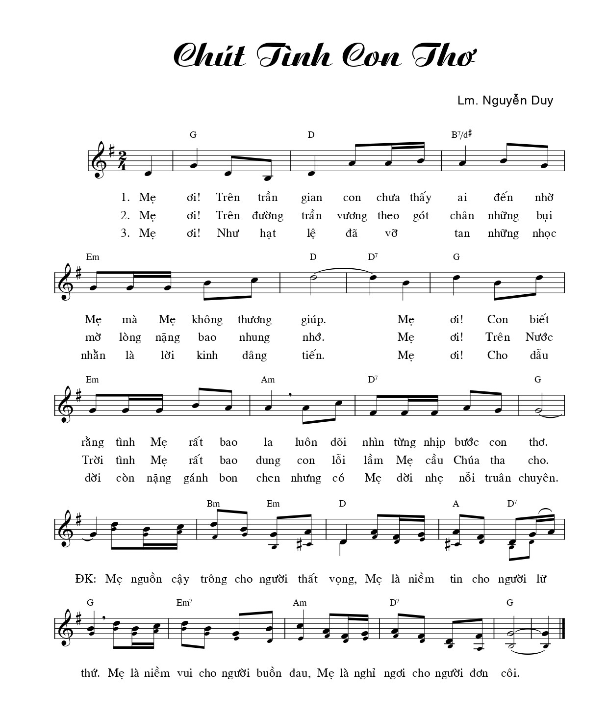 Chút tình con thơ Nguyễn Duy
