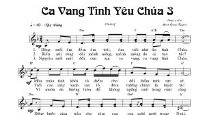 Ca vang tình yêu Chúa 3 Đinh Công Huỳnh