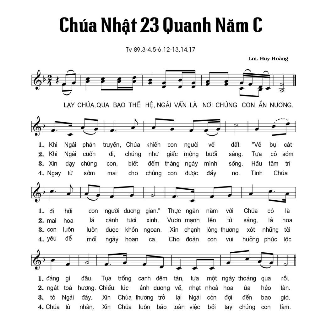 thánh vịnh 89 huy hoàng