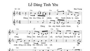 Lễ dâng tình yêu đào trung