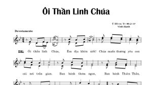 ÔI THẦN LINH CHÚA Vinh Hạnh