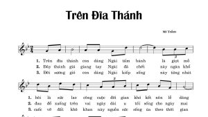 Trên đĩa thánh