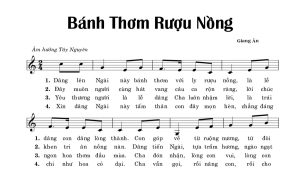 Bánh thơm rượu nồng Giang Ân