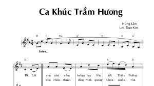 CA KHÚC TRẦM HƯƠNG hùng lân dao kim