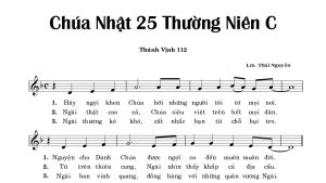 Thánh vịnh 112 Thái Nguyên