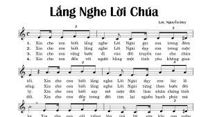 Lắng nghe lời Chúa Nguyễn Duy