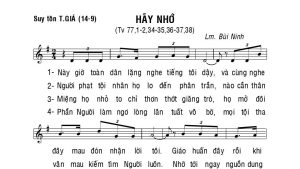 Thánh vịnh 77 Bùi Ninh