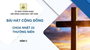 Bài hát cộng đồng Chúa nhật 23 thường niên năm c