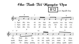CHO TÌNH TÔI NGUYÊN VẸN nguyễn duy