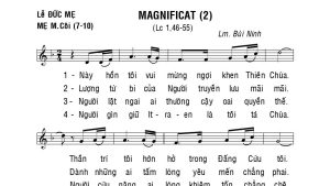 magnificat 2 Bùi Ninh
