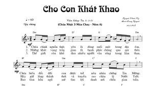 Cho con khát khao Đinh Công Huỳnh