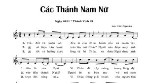 Thánh vịnh 23 Thái Nguyên