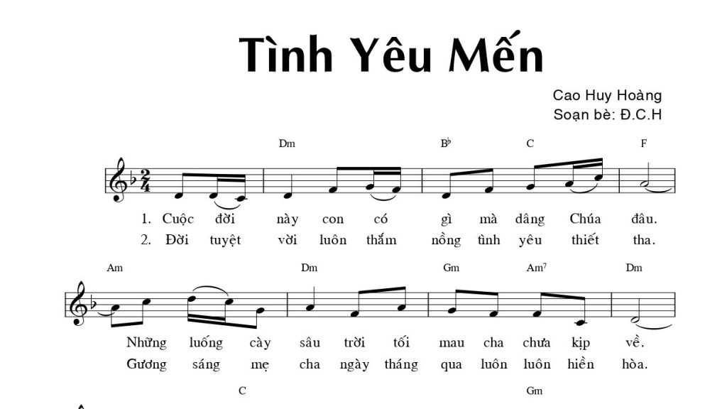 Tình yêu mến Cao Huy Hoàng