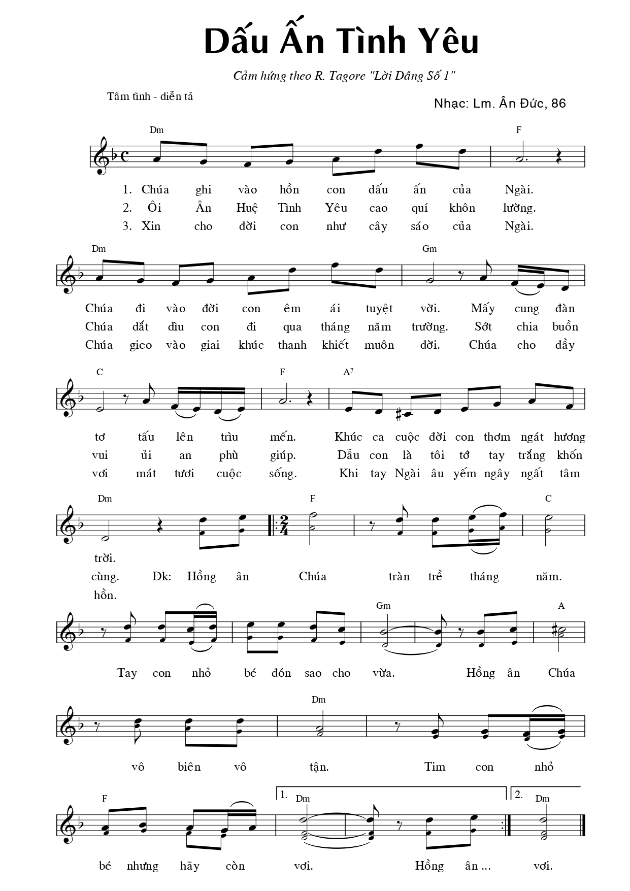 Dấu ấn tình yêu ân đức