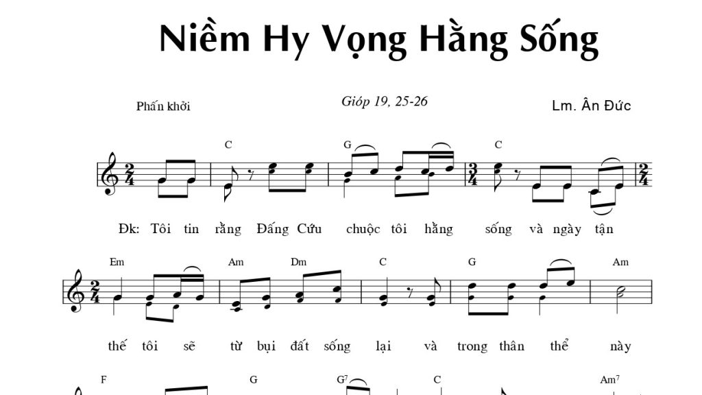 Niềm hy vọng hằng sống Ân Đức