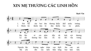 Xin mẹ thương các linh hồn bạch Vân