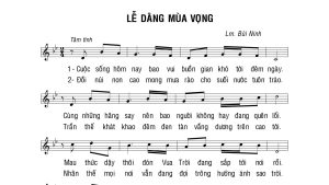 Lễ dâng mùa vọng Bùi ninh