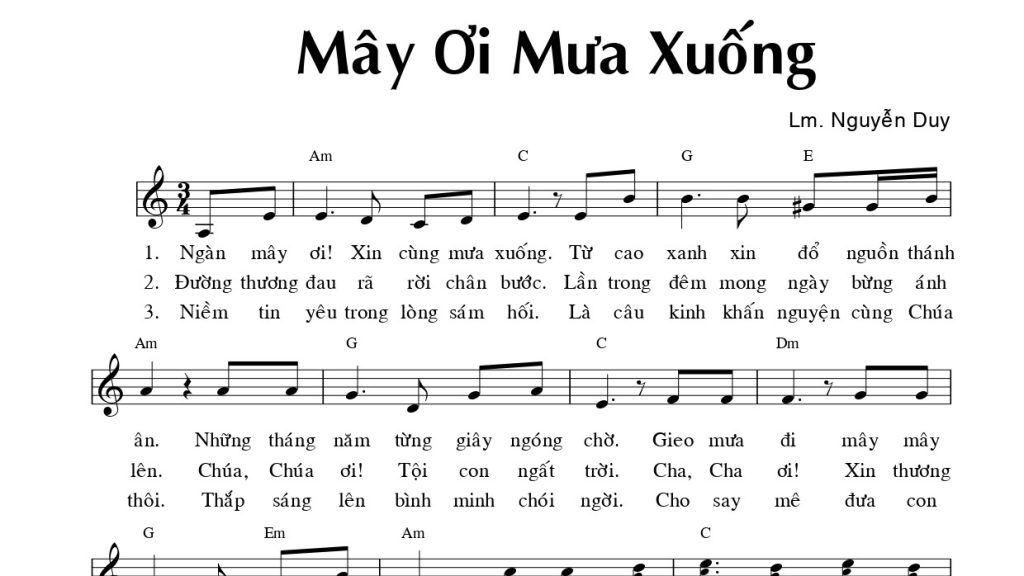 Mây ơi mưa xuống Nguyễn Duy