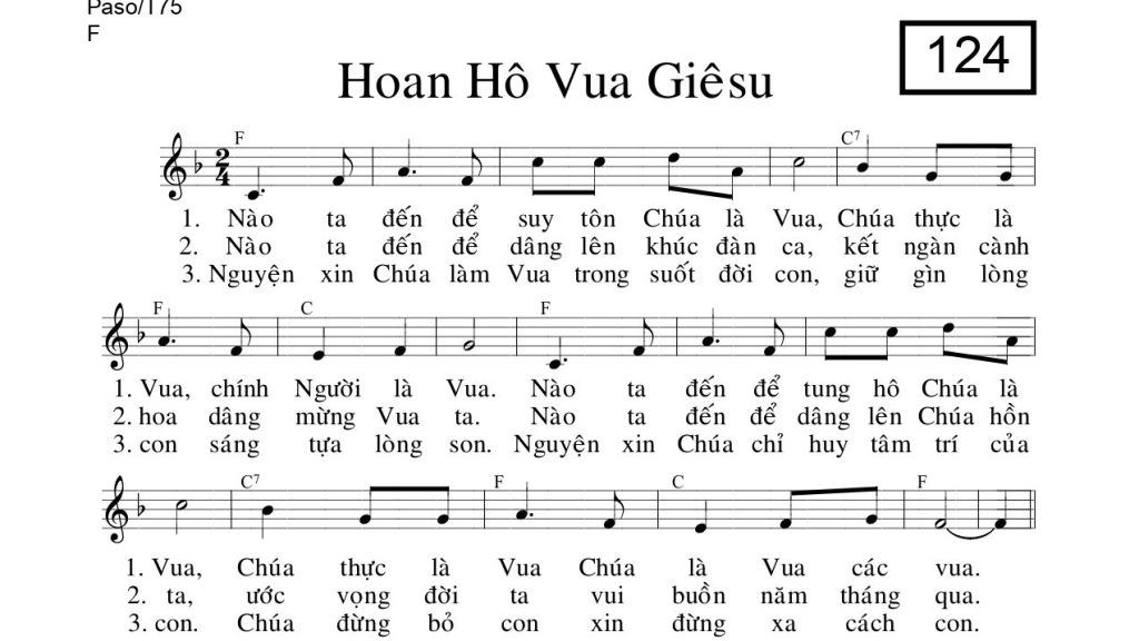 Hoan hô vua giêsu phạm liên hùng