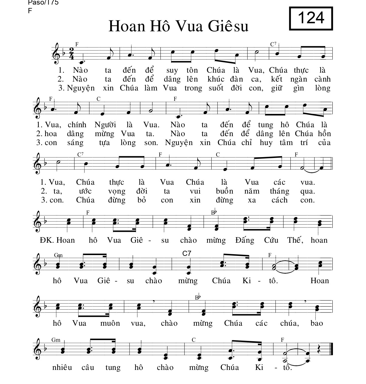 Hoan hô vua giêsu phạm liên hùng