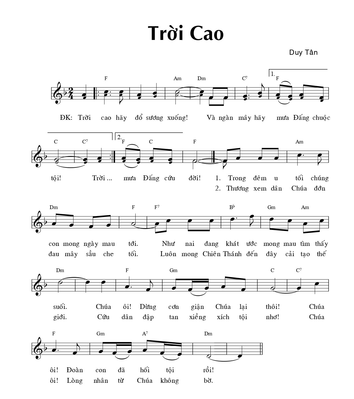 Trời cao Duy Tân