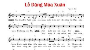 Lễ dâng mùa xuân Nguyễn Duy