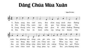 Dâng Chúa Mùa Xuân Nguyễn Duy