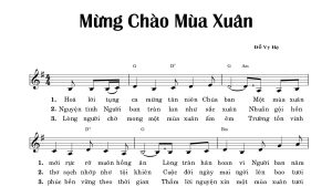 Mừng chào mùa xuân đỗ vy hạ
