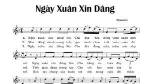 Ngày xuân xin dâng phanxicô