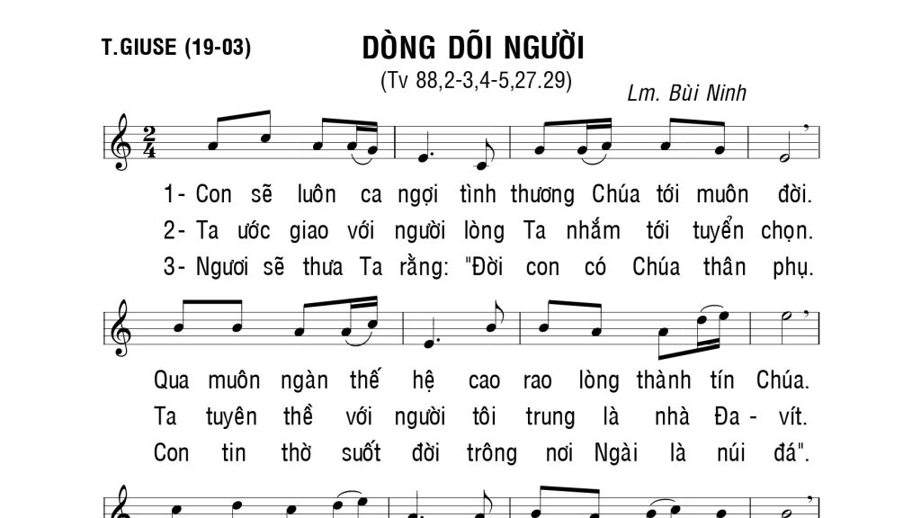Thánh vịnh 88 dòng dõi người bùi ninh