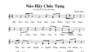 nào hãy chúc tụng xuân thảo